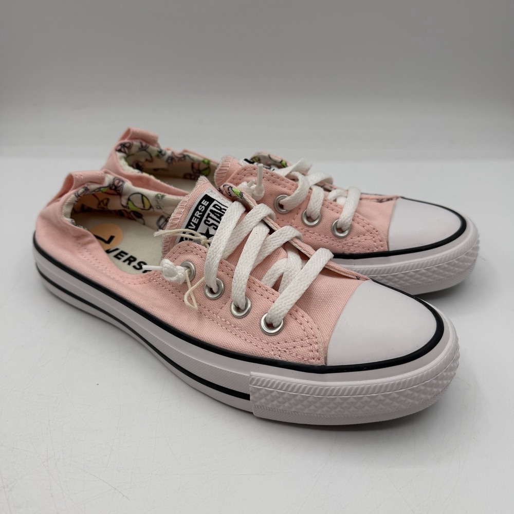 Converse Shoreline Shoes Womens‎ Size 7 Pink Lemonade Low Top Sneakers A07564F